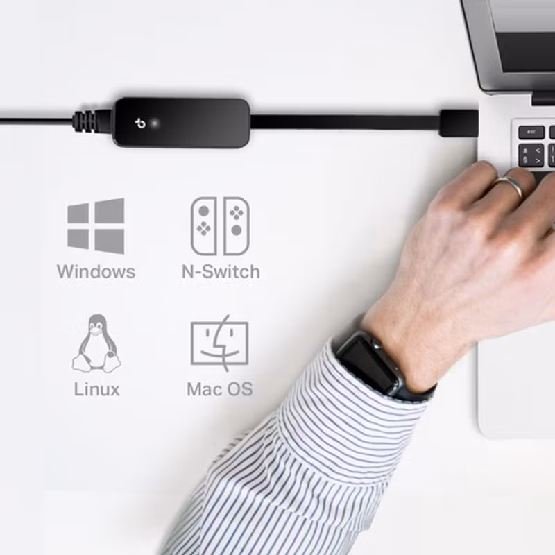TP-Link UE306 laptop dock/port Nätverksadapter