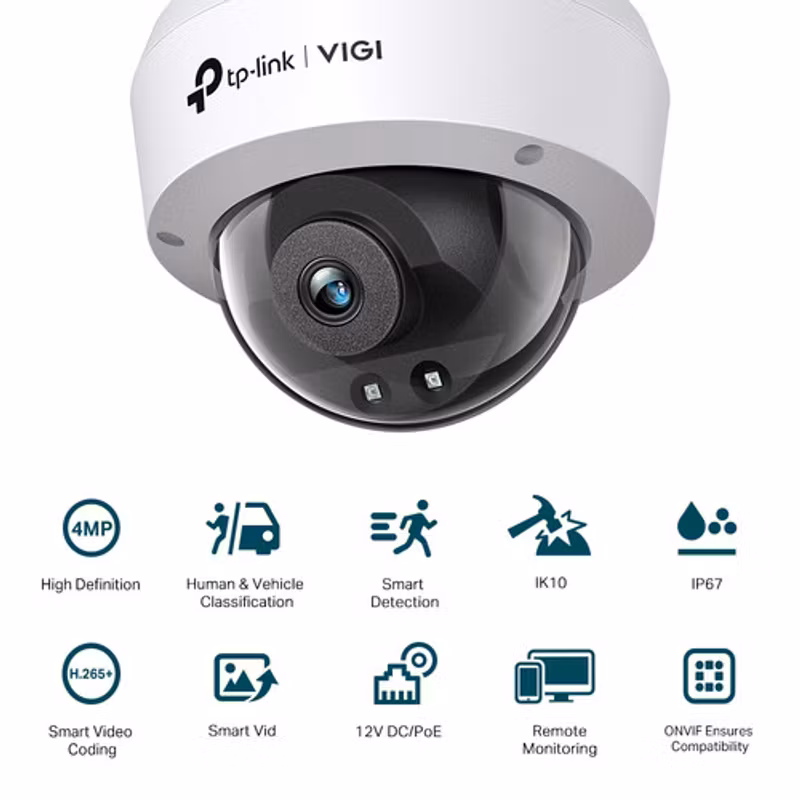 TP-Link VIGI C240I (2.8mm) Övervakningskamera