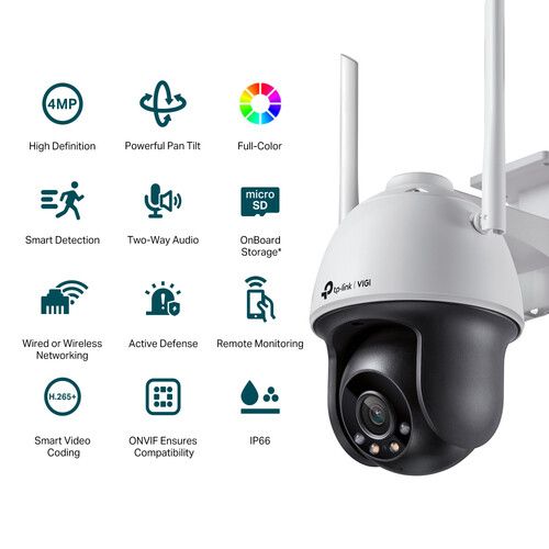 TP-Link VIGI C540-W övervakningskamera för in- och utomhusbruk