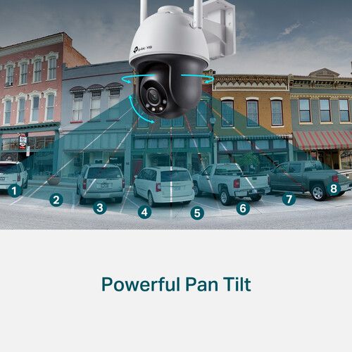 TP-Link VIGI C540-W övervakningskamera för in- och utomhusbruk