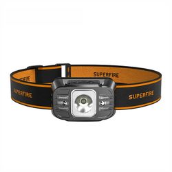Headlamp Superfire HL75-X, 220lm, USB