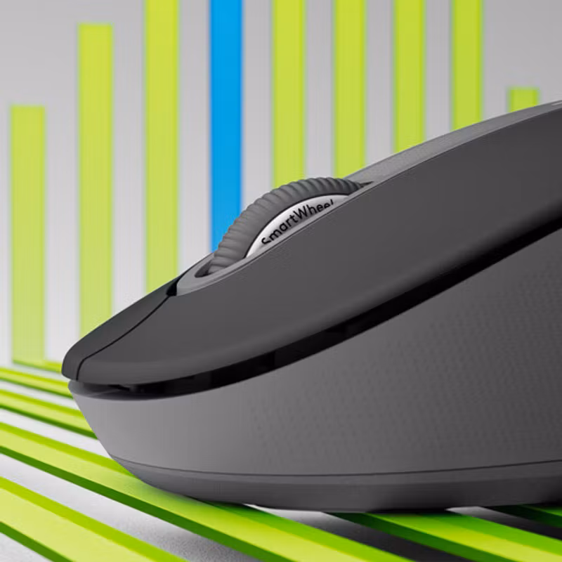 Logitech M650 L WL left-handed Grå