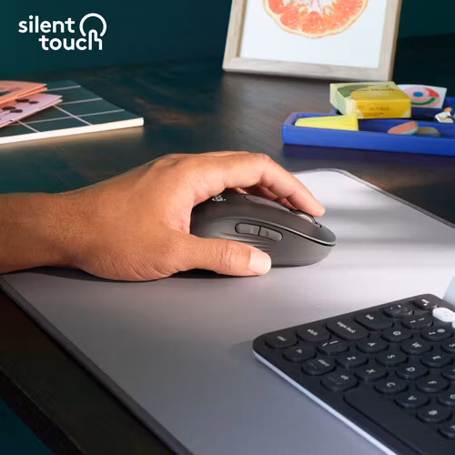 Logitech M650 L WL left-handed Grå
