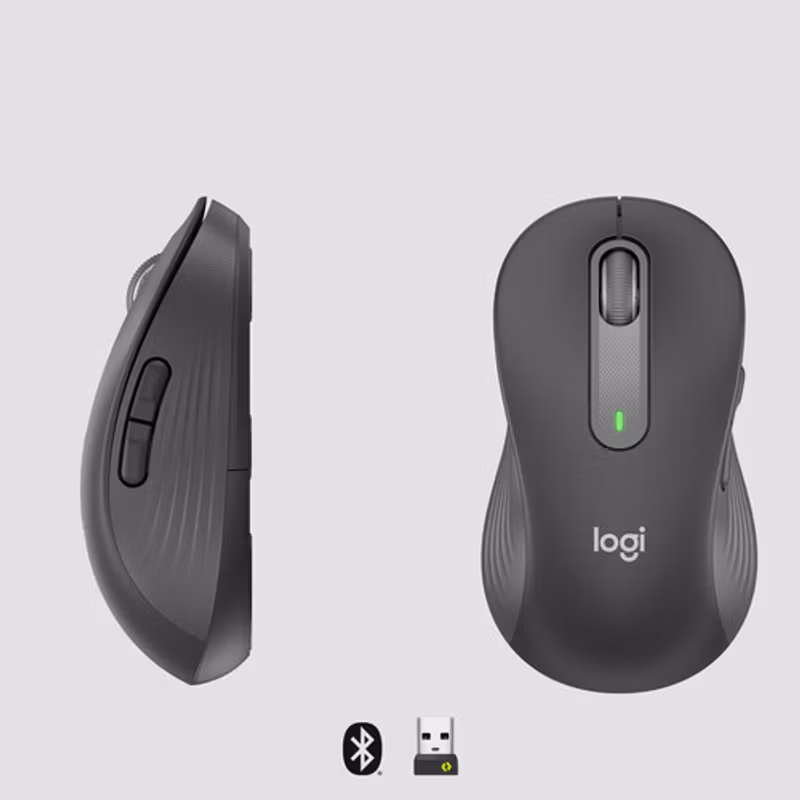 Logitech M650 L WL left-handed Grå