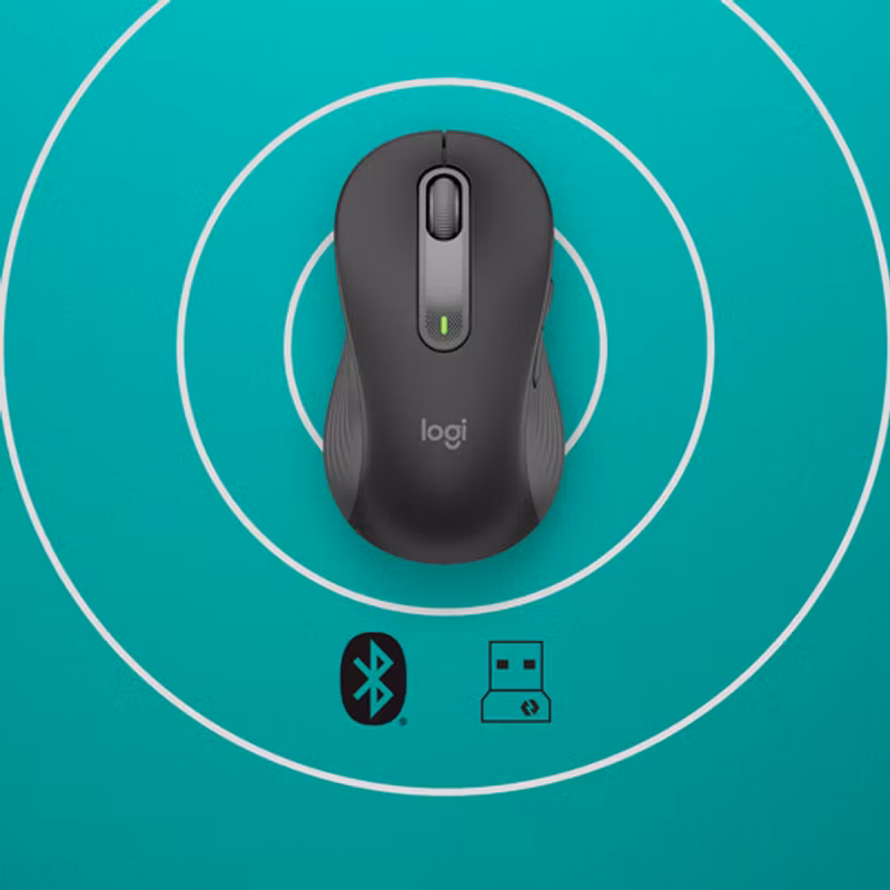 Logitech M650 L WL left-handed Grå