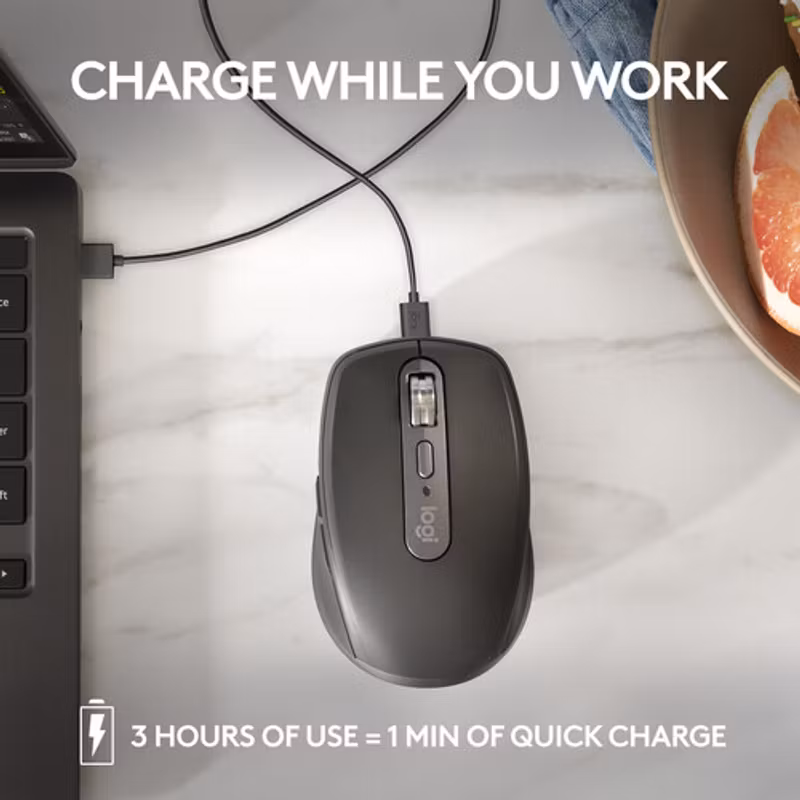 Logitech MX Anywhere 3S, mus (grafit)