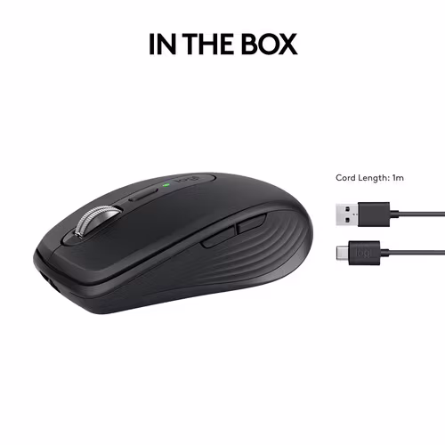 Logitech MX Anywhere 3S Mus Grafit