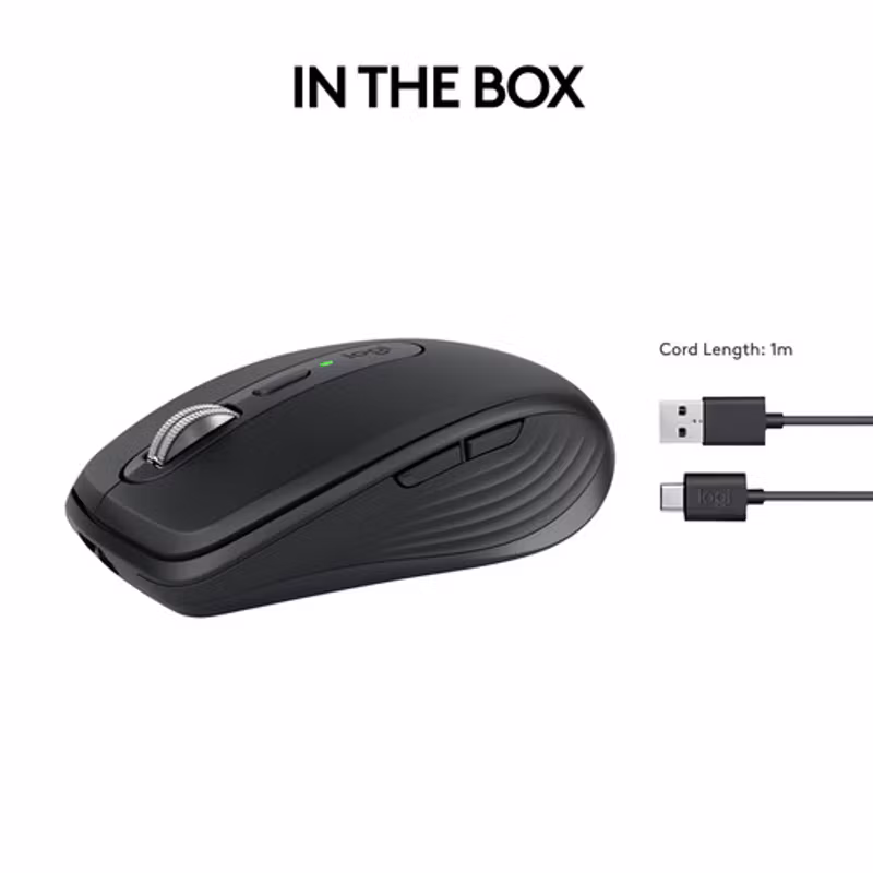 Logitech MX Anywhere 3S, mus (grafit)