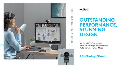 Logitech MX Brio 705 for Business webcam