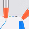 Logitech Crayon, stylus (silver / orange)