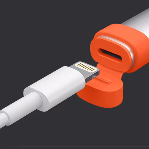 Logitech Crayon, stylus (silver / orange)