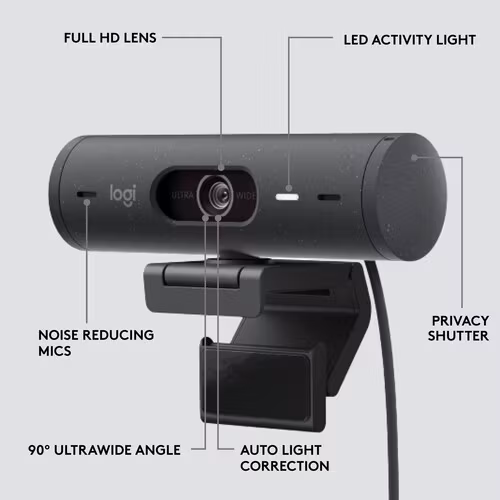 Logitech Brio 500 webbkamera