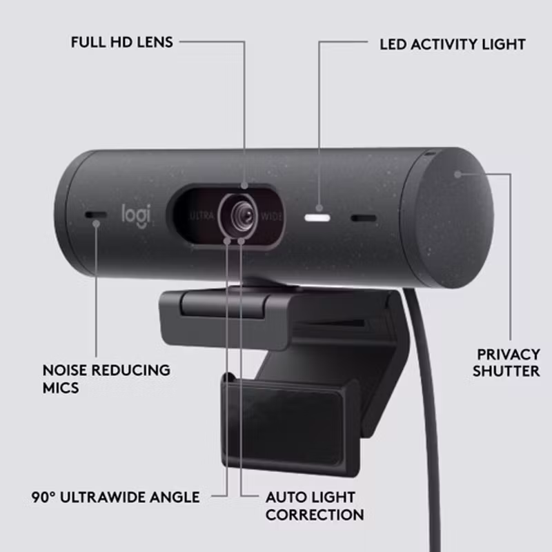 Logitech Brio 500 webbkamera