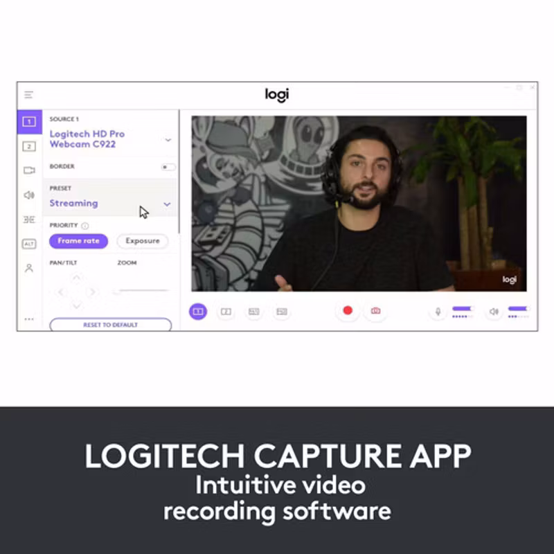 Logitech Brio Stream webbkamera