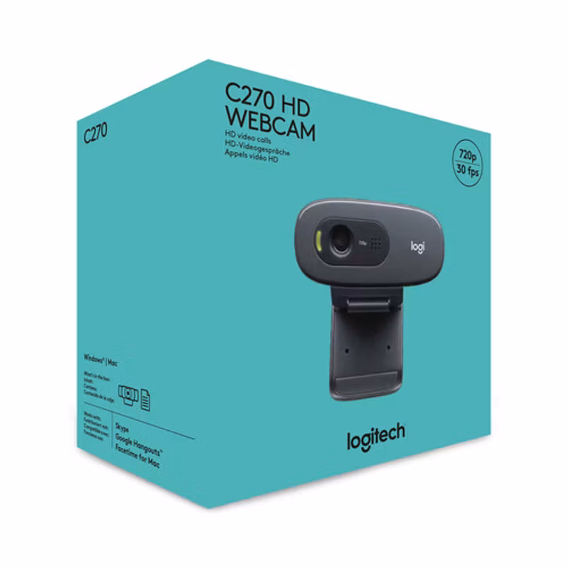 Logitech HD Webcam C270 1280 x 720 Webkamera