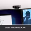Logitech C922 Pro Stream webbkamera - svart