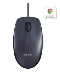 Logitech B100 Optical USB Mouse Black