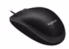 Logitech B100 Opt optisk mus svart