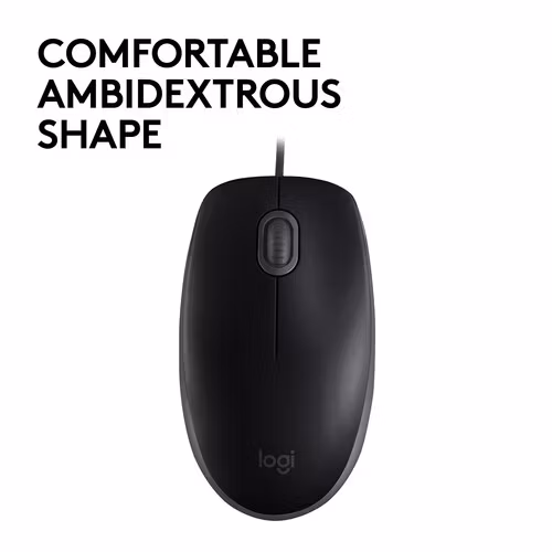 Logitech B110 Silent Svart