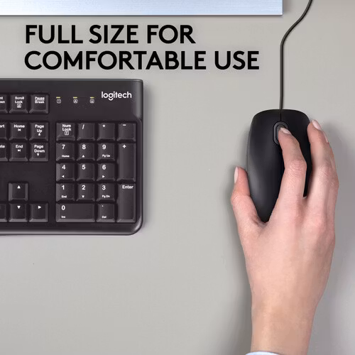 Logitech B110 Silent Svart