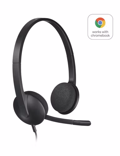 Logitech Stereo Headset H340 black
