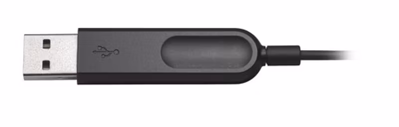 Logitech stereohörlur H340 (svart)