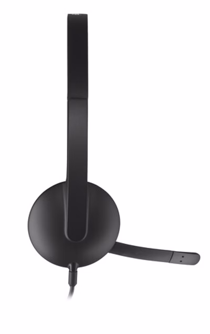 Logitech stereohörlur H340 (svart)