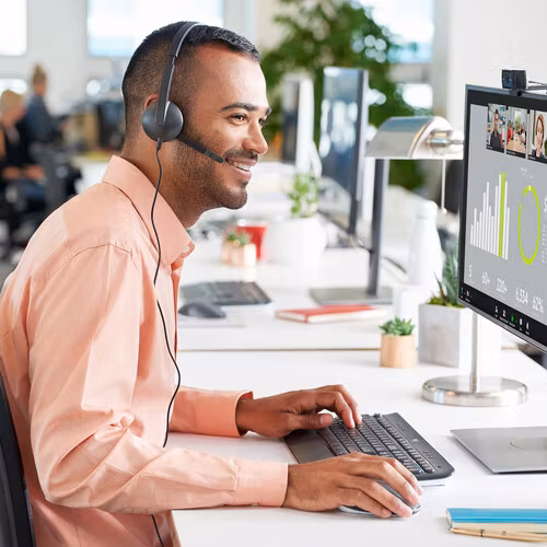 Logitech Stereo Headset H340 black