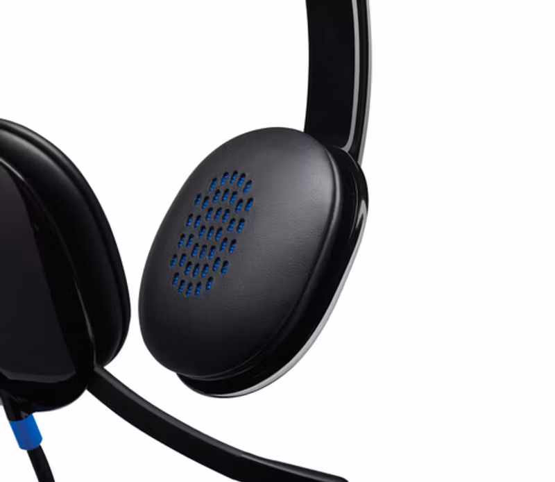 LogitechSB headset H540 svart