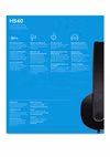 LogitechSB headset H540 svart