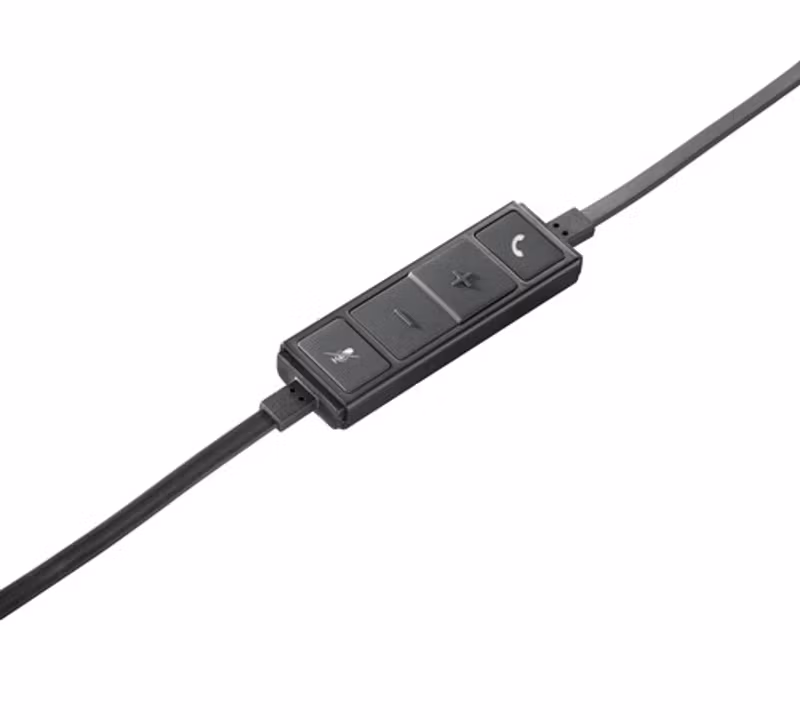 Logitech HS H650e stereohörlurar (svart)