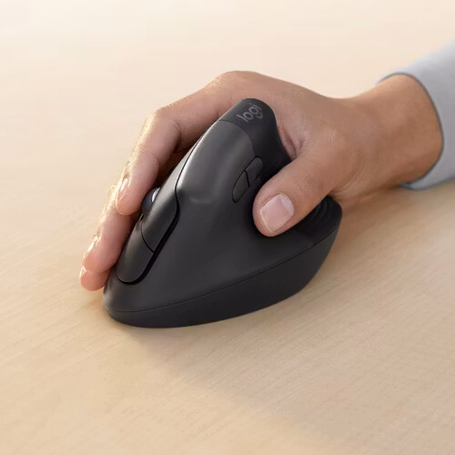 Logitech Lift for Business mus Grafit