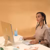 Logitech Lift for Mac Vertikal Ergonomisk mus benvit