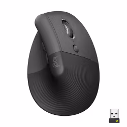 Logitech Lift Vertical Ergonomic Mouse GRAPHITE