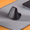 Logitech Lift Left Vertical trådlös mus Grafit