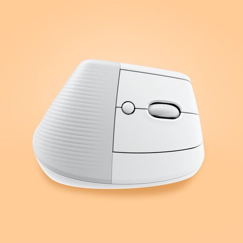 Logitech Lift Vertical Ergonomic Mouse White/Grey