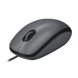 Logitech M100 Trådbunden Mus Svart