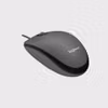 Logitech M100 Trådbunden Mus Svart