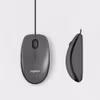 Logitech M100 Trådbunden Mus Svart