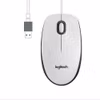 Logitech M100 Trådbunden Mus Vit