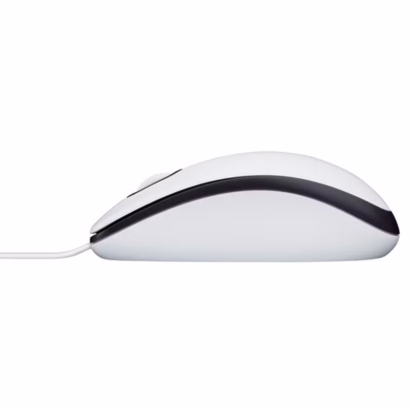 Logitech M100 Trådbunden Mus Vit