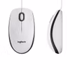Logitech M100 Trådbunden Mus Vit