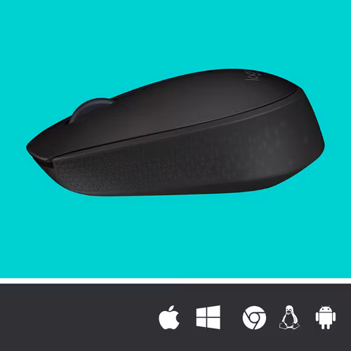 Logitech M171 trådlös mus Svart