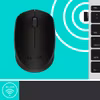 Logitech M171 trådlös mus Svart