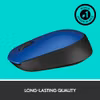 Logitech M171 trådlös mus blå