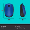 Logitech M171 trådlös mus blå