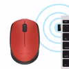 Logitech M171 Trådlös Mus Röd & Svart