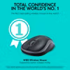 Logitech WL-mus M185 blå