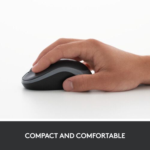 Logitech Trådlös Mus M185 Blå