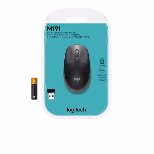 Logitech M190 Mus Black / Anthracite
